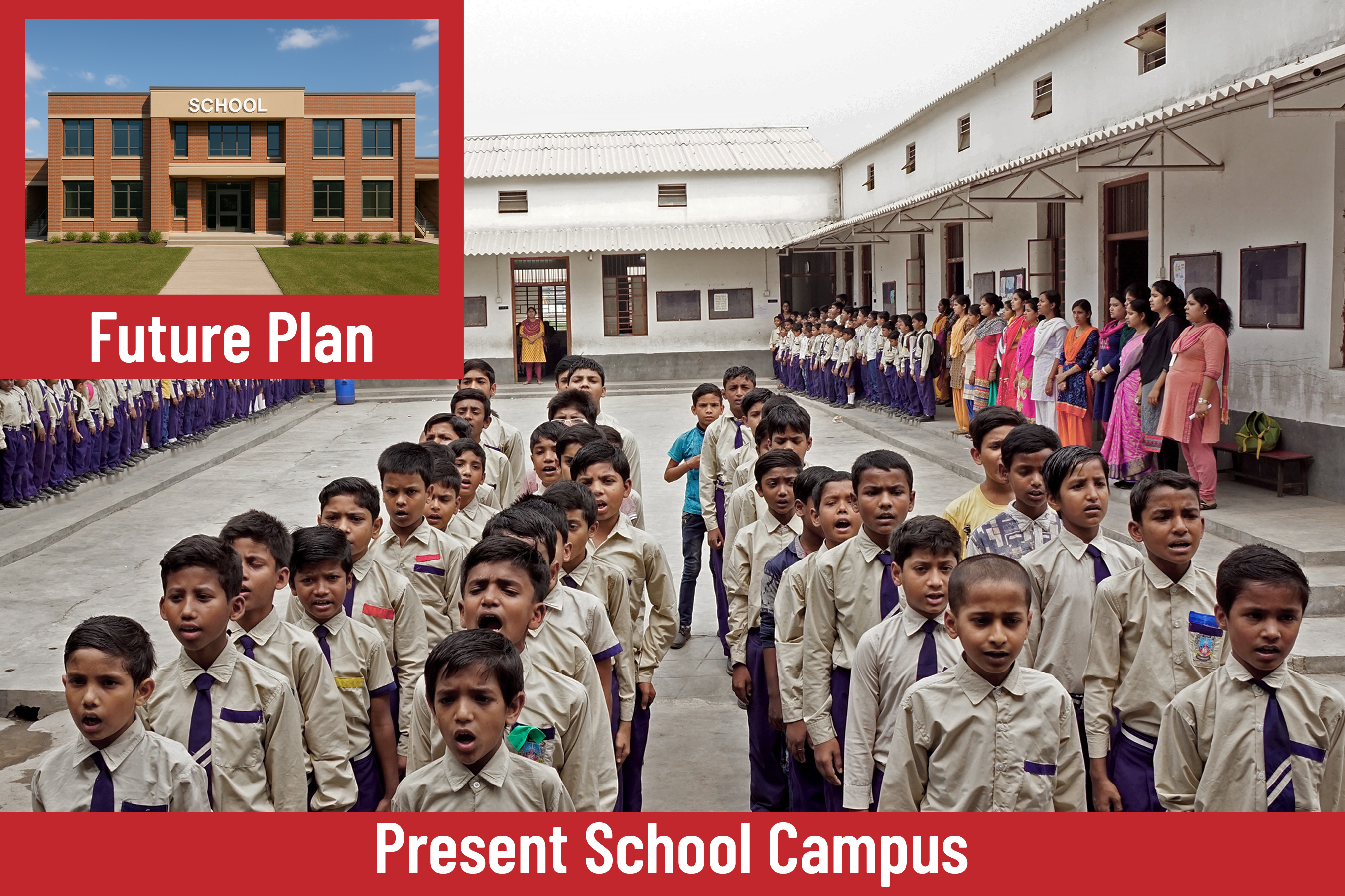 Build a Pre-Primary School for 1500 Slum Students