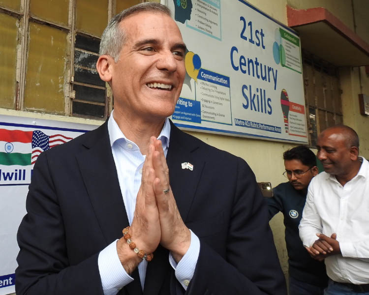 Visit of US Ambassador Mr. Eric Garcetti and Consul General of US in Kolkata Ms. Katherine Giles Diaz